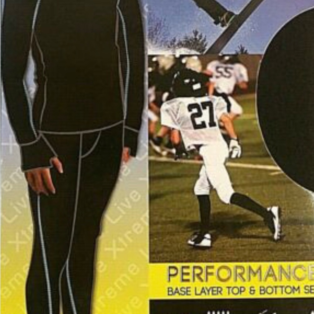 Live Xtreme Boys Base Layering Top/Bottom